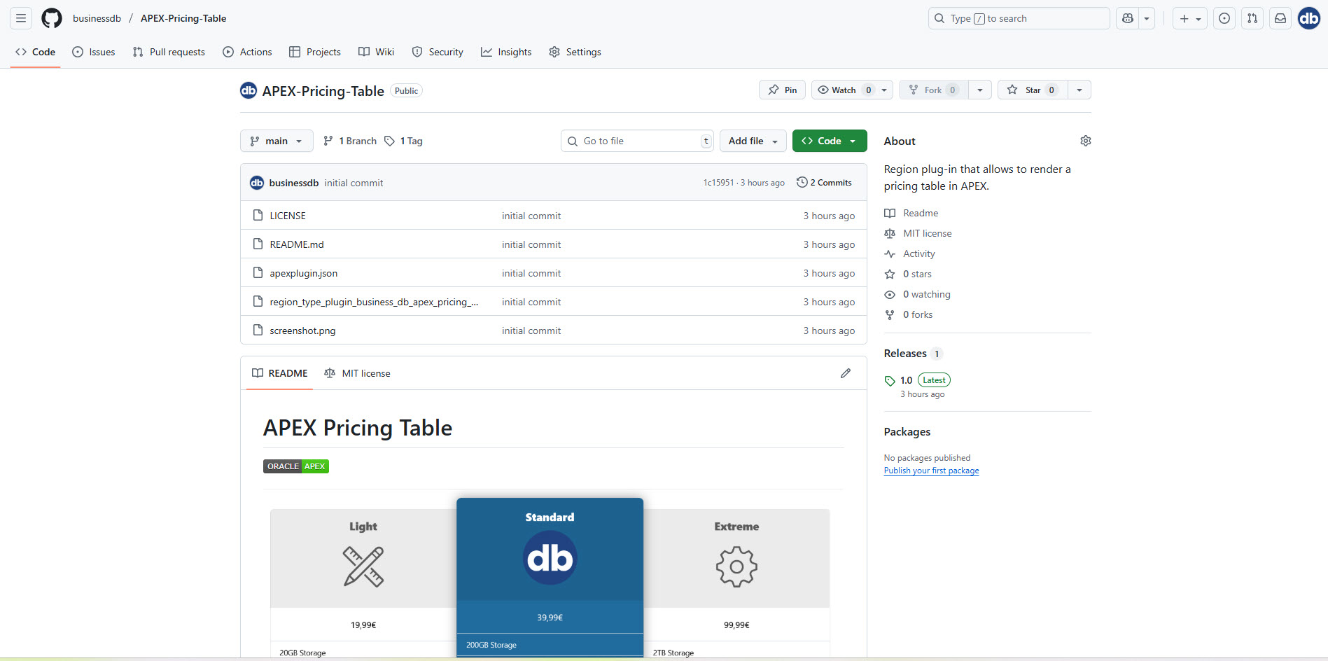PricingTablePlugin_GitHub